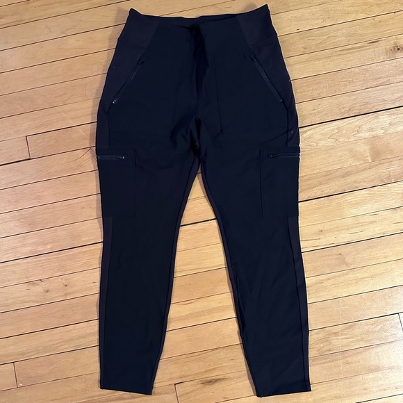 Women's Black Leggings - Picture 2 of 6